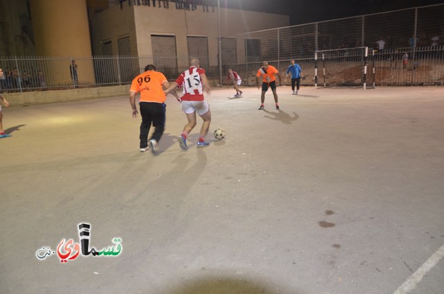 كفرقاسم - فريقي صهيب والعمرية  يتربعان على عرش الدوري بعد جولة الربع نهائي وخطوة الى النصف نهائي 